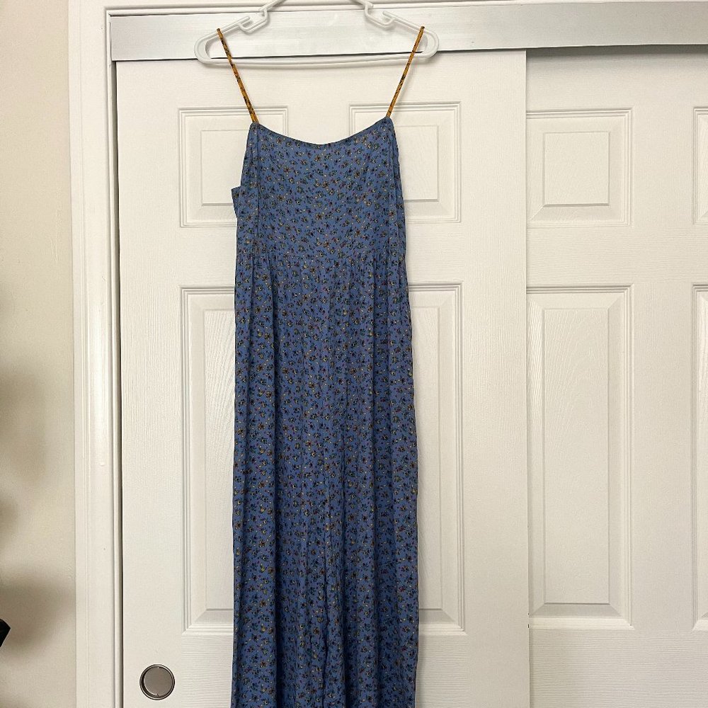 Madewell Wide-Leg Cami Jumpsuit in calico floral | Size 4